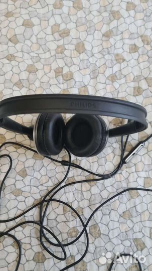 Наушники проводные Philips shm7500 с микрофоном