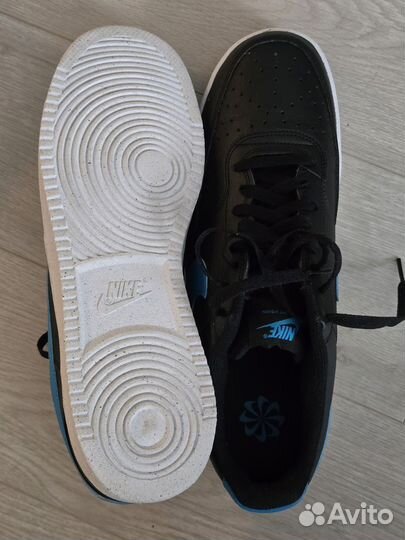 Кеды Nike Court vision, черные, US 13, EUR 47.5