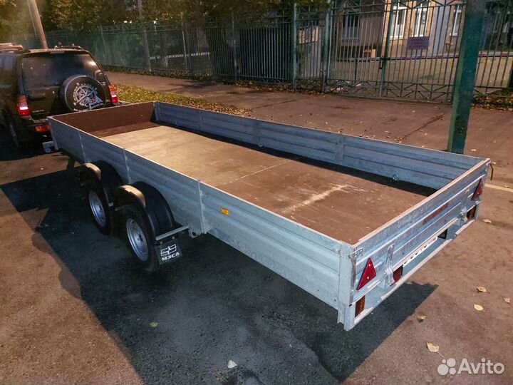 Двухосный прицеп Самый длинный мзса Категория 