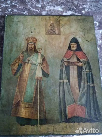 Икона Тихон Задонский и Митрофан Воронежский