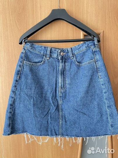 Джинсовая юбка hm