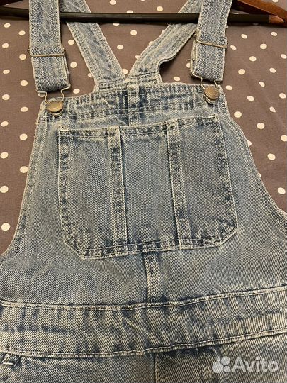 Комбинезон bershka джинсовый