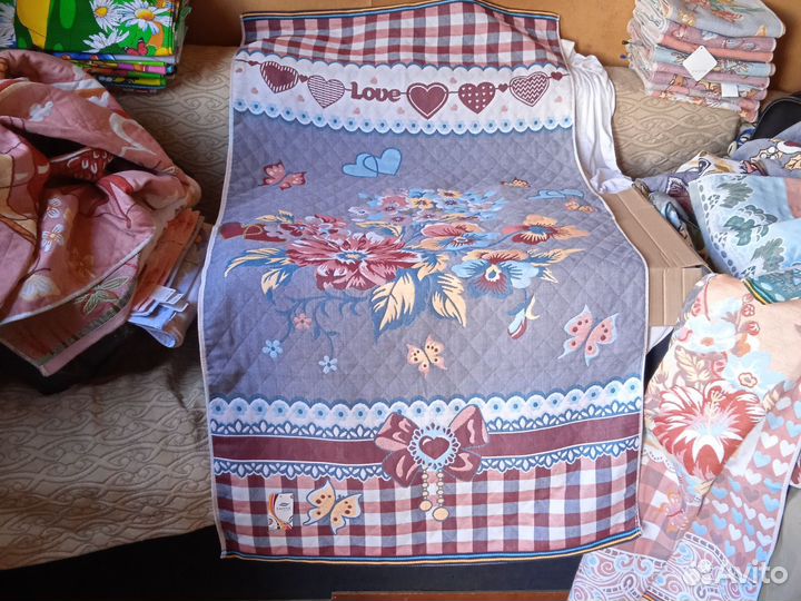 Полотенца для бани стеганные