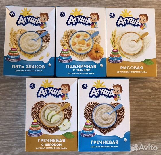 Каша агуша обмен