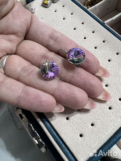 Бижутерные серьги