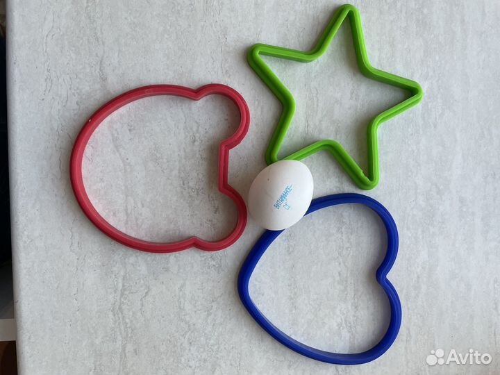 Форма для жарки яйца фигурная силикон