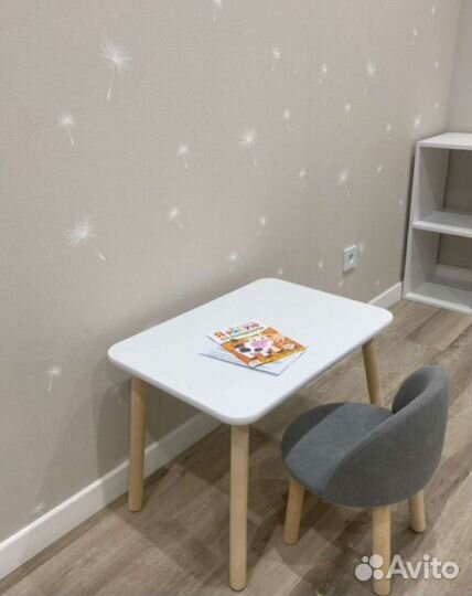 Детский стол и стул в наличии новый