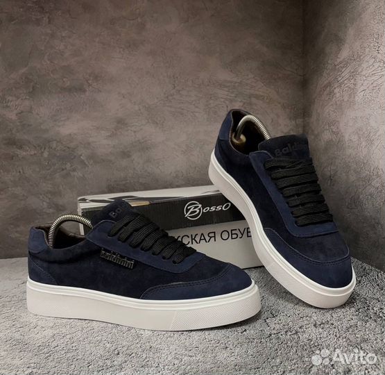 Кеды baldinini синие 39-43