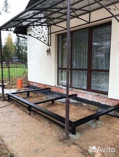 Закручивание винтовых свай