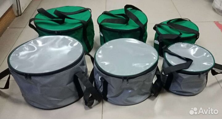 Ведро складное(из пвх и 600оксфорда)