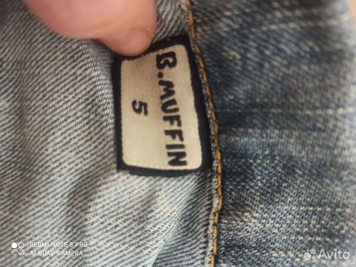 Джинсовый костюм для девочки