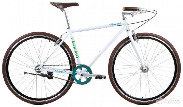 Велосипед forward indie folk 28 белый