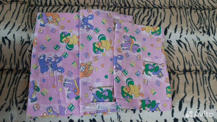 Постельный комплект детский в кроватку