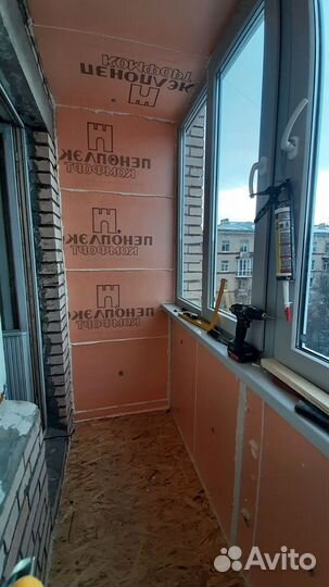 Отделка балкона под ключ