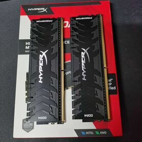 Оперативная память HyperX Predator ddr4 16gb