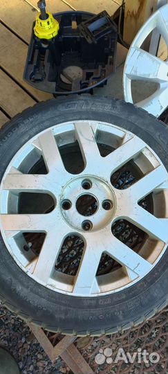 Три колеса на citroen C-4