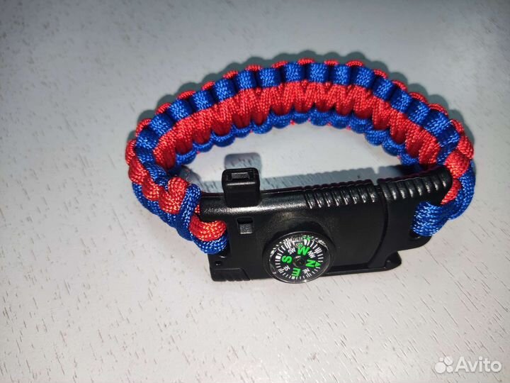 Браслет для выживания 4 в 1