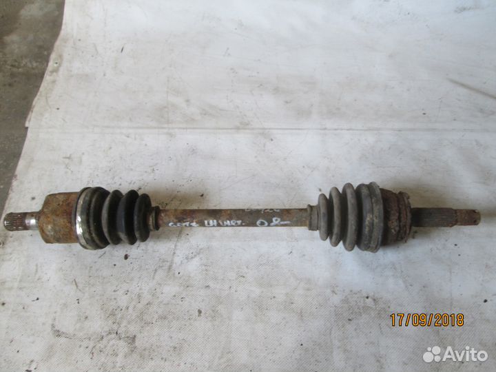 Полуось (привод) передняя левая Hyundai Getz 2002