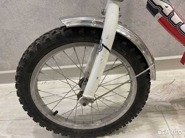 Детский велосипед 16 atom fox