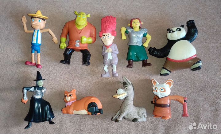 Игрушки из макдональдса хэппи мил