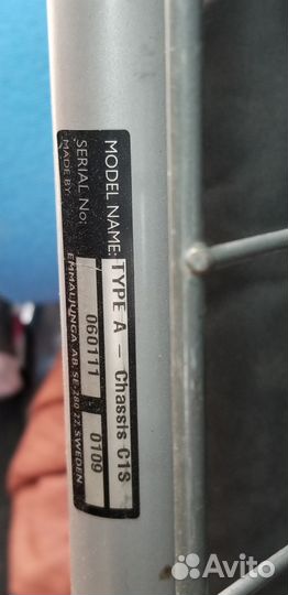 Emmaljunga коляска (2 в 1) черно розовая