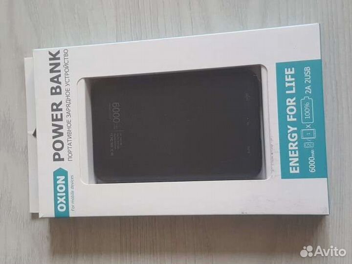 Oxion power bank повербанк зарядка для телефона