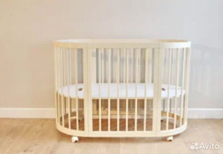 Кроватка-трансформер 9 в 1 и матрасик. Доставка