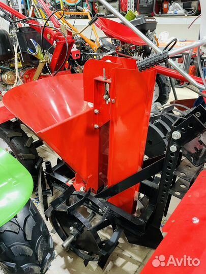 Дизельный мотоблок honda 12 hp+Картофелесажалка