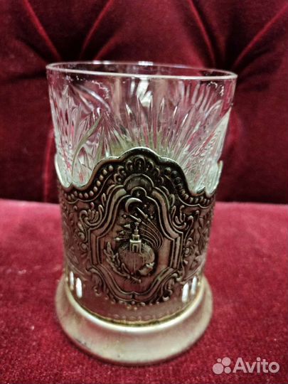 Подстаканник мельхиоровый СССР