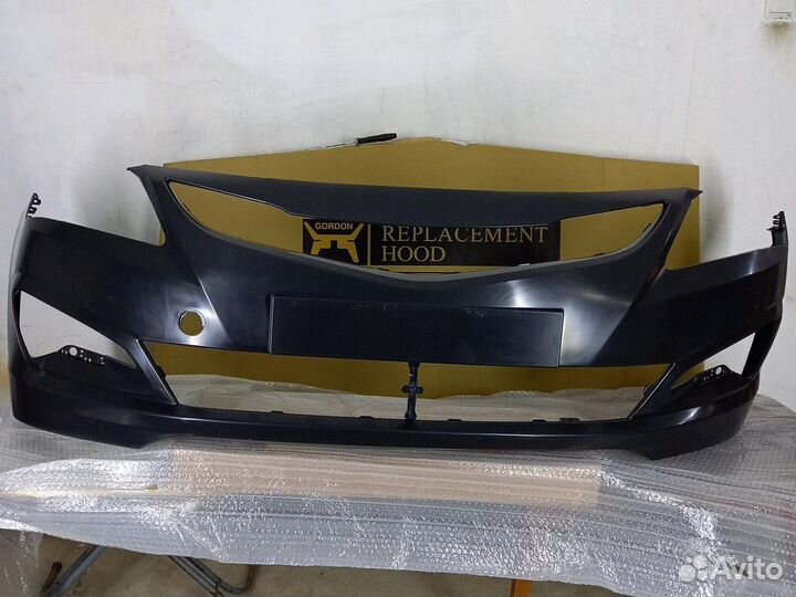 Бампер передний хёндай солярис