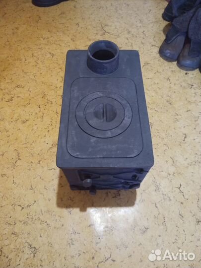 Печь чугунная буржуйка СССР