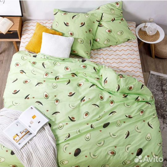 Постельное белье евро. Хлопок