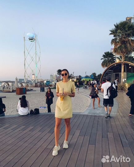 Платье твидовое