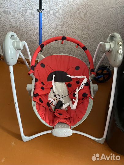 Детские электронные качели