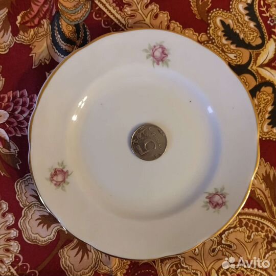 Блюдца с розочками, Коростень