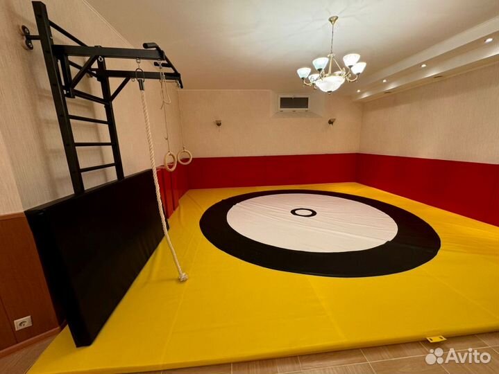 Борцовский ковер с завода