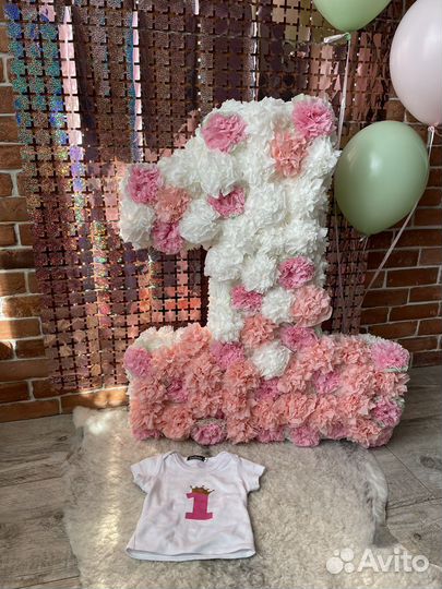 Цифра 1 на годик девочке Аренда