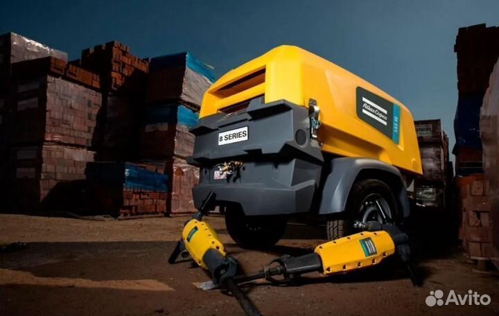 В наличии дизельный компрессор Atlas Copco XAS 48