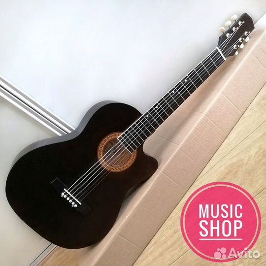 Гитара новая широкий гриф Россия