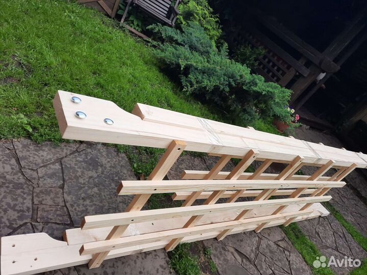 Арка садовая деревянная