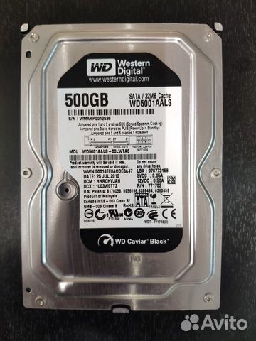 Жесткий диск Western Digital SATA 500Gb (3.5