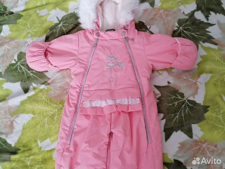 Зимний комбинезон для девочки