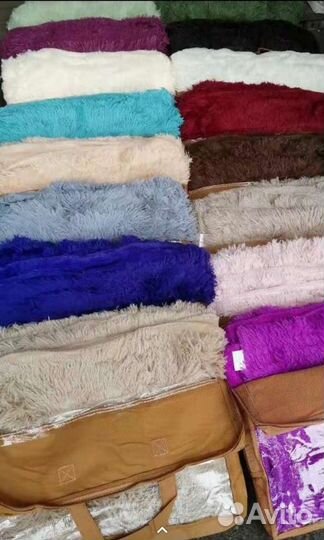 Плед пушистый мех