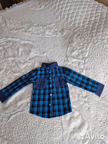 Рубашка на мальчика 98