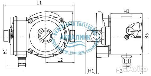 Насос повышающий Unipump UPA 15-90