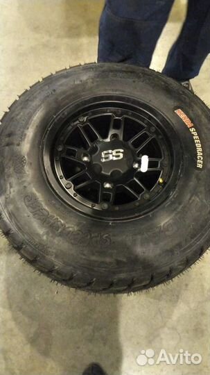 Комплект колес для brp 25/12 speedracer + itp 216