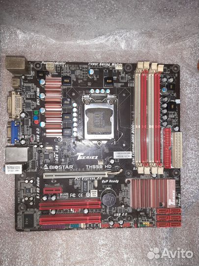 Материнская плата 1156 + i3 540