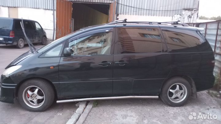 Пороги нержавейка тойота превиа