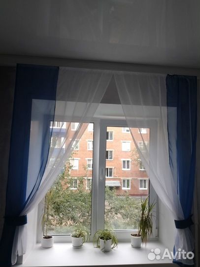 Тюль короткая