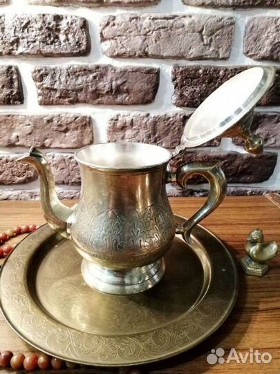 Старинные индийские наборы из латуни